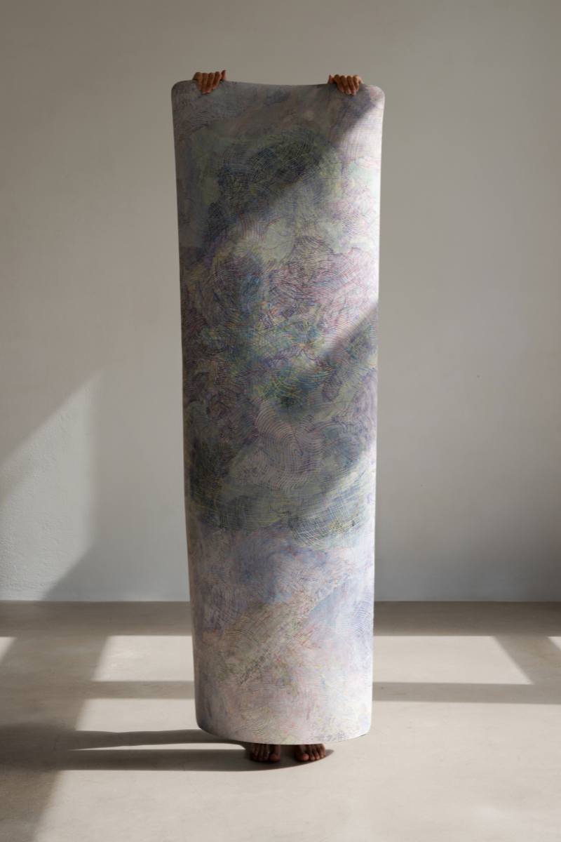 PEPE&WOLF x  SNG – “Zobďaleč” Yoga Mat by Igor Minárik
