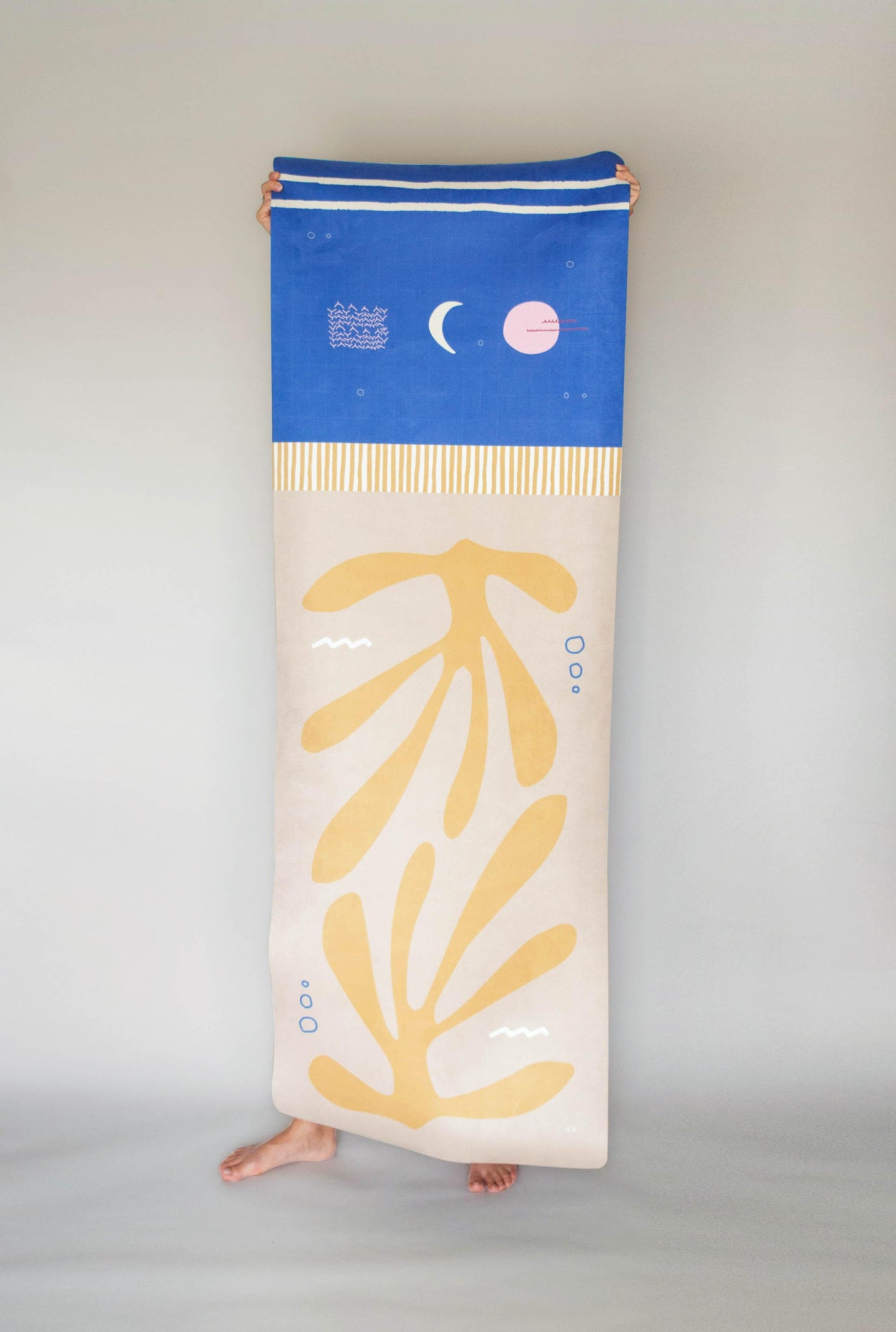 Shoreline yoga mat - pepeandwolf